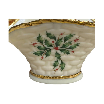 Elegant Porcelain Jar Ornament for Holiday Decor Image3