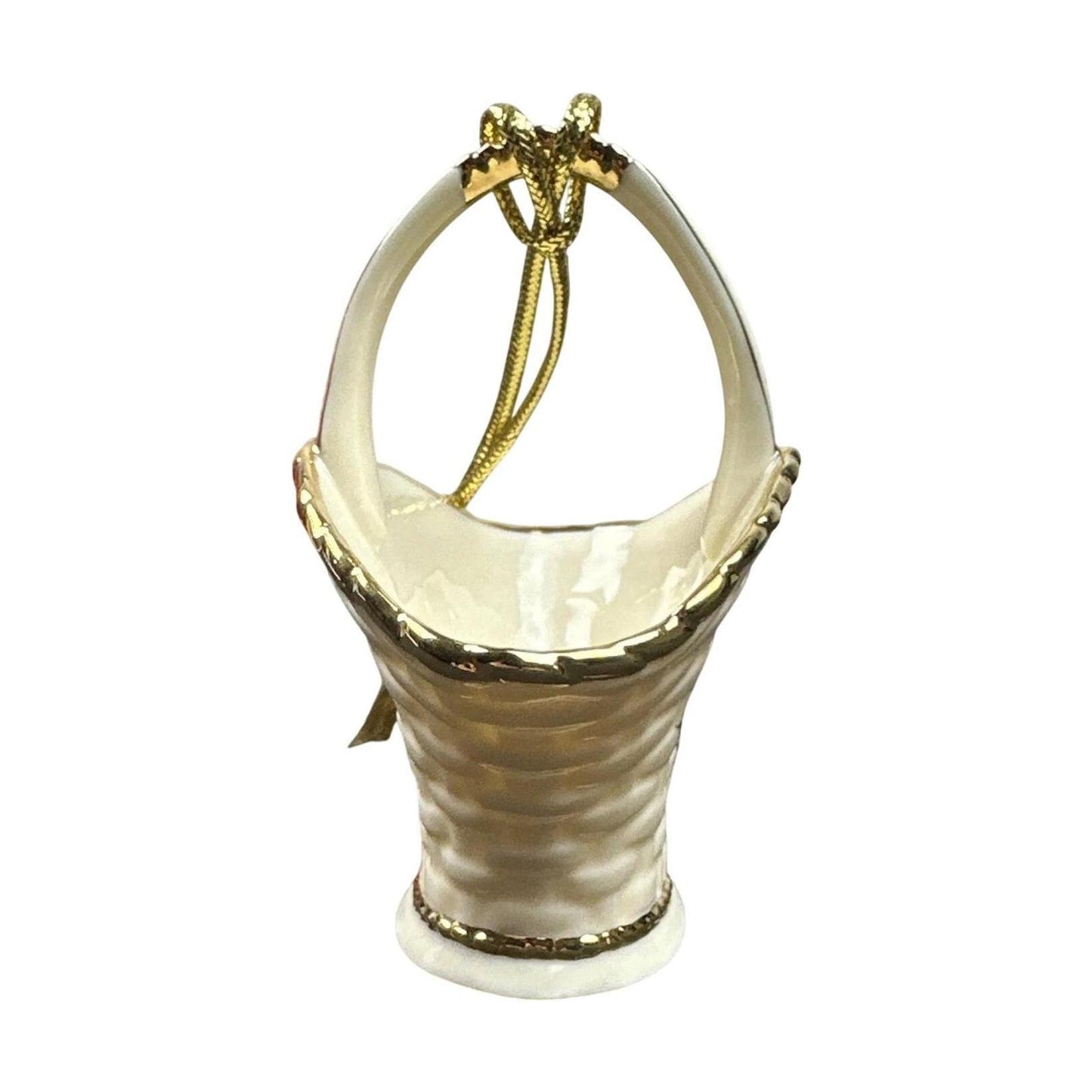 Elegant Porcelain Jar Ornament for Holiday Decor Image4