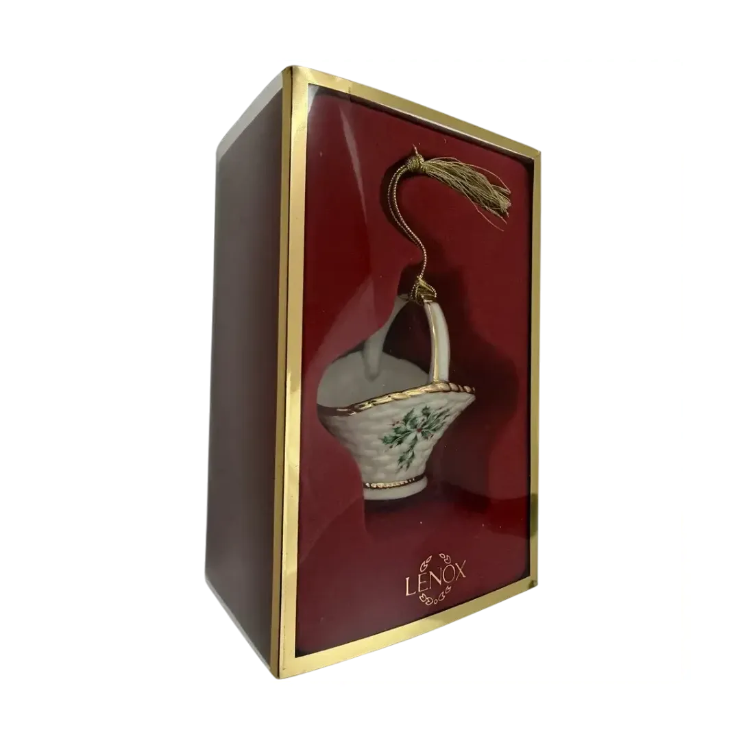 Elegant Porcelain Jar Ornament for Holiday Decor Image7