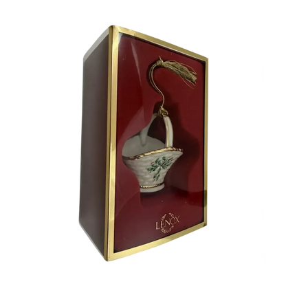 Elegant Porcelain Jar Ornament for Holiday Decor Image7