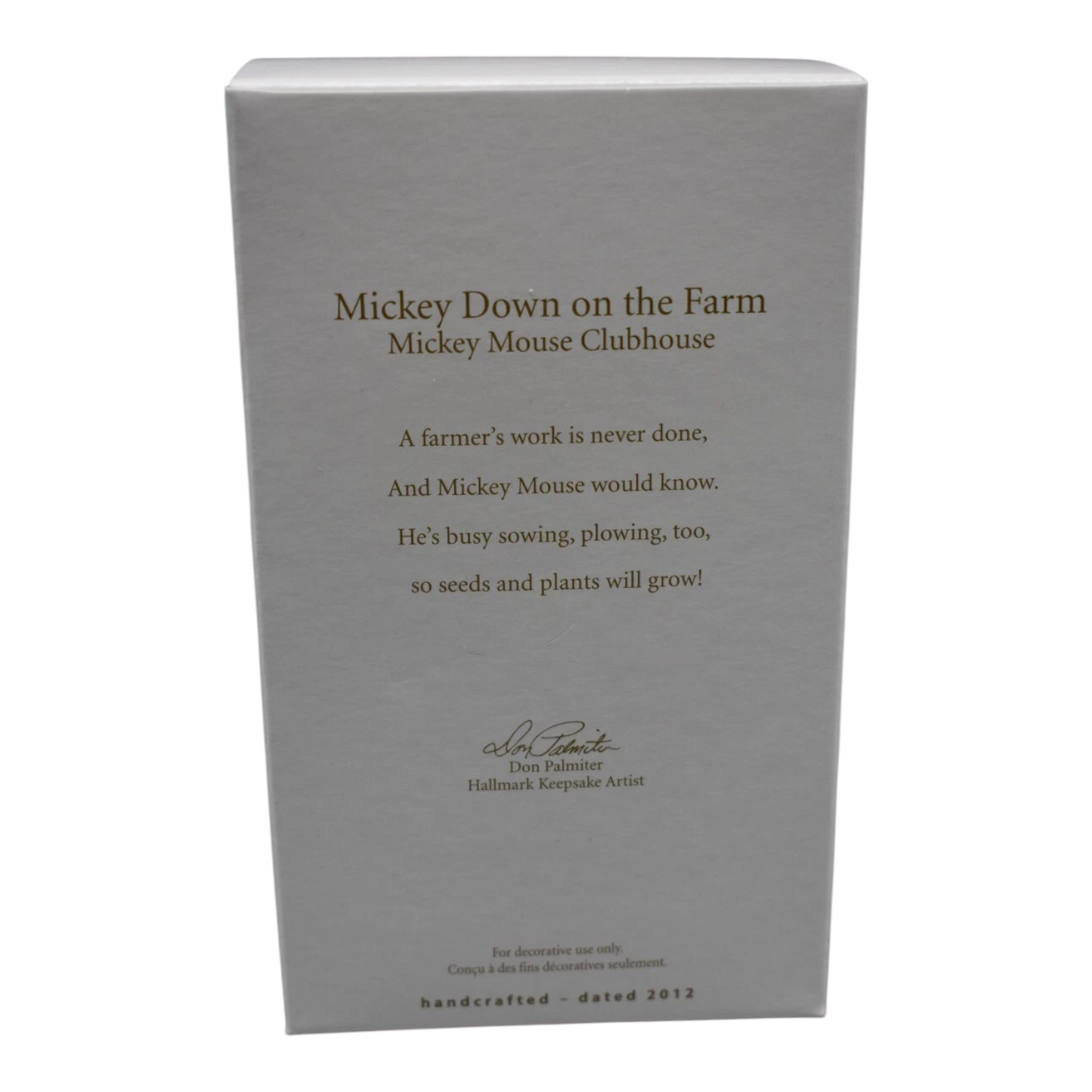 2012 Mickey Down on the Farm (Mickey Mouse & Friends)