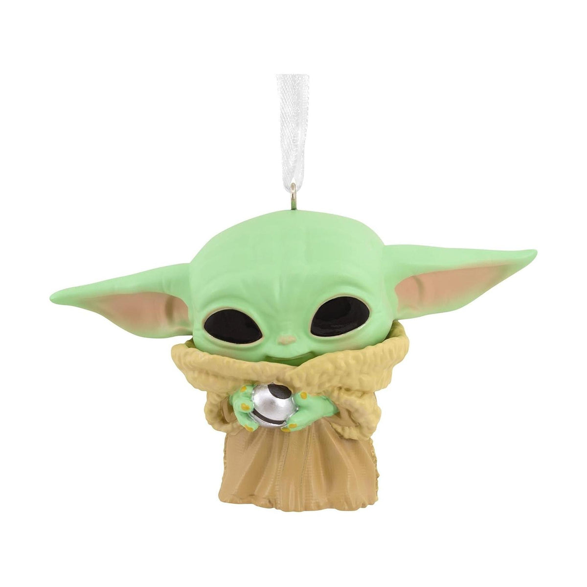 Grogu Holding Cup Hallmark Ornament (Star Wars - Blown Glass) 3HCM1098 Image1