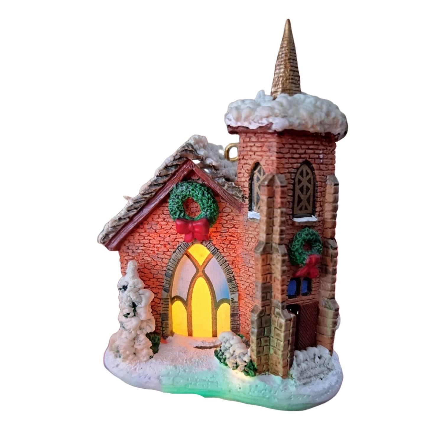 Vintage Christmas Chapel (Church) by Carlton Cards CXOR-118C