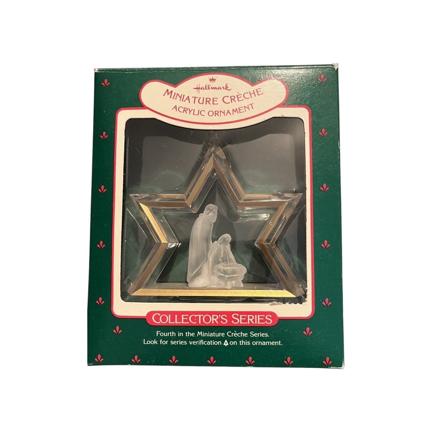 1988 Miniature Creche - Nativity (Acrylic)
