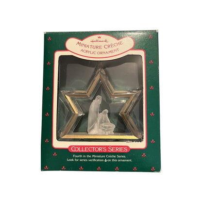 1988 Miniature Creche - Nativity (Acrylic)