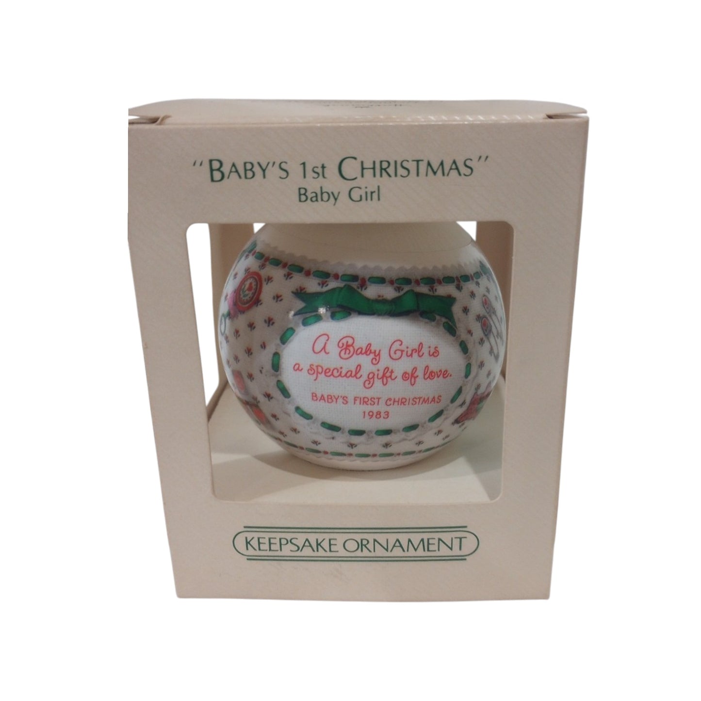 1983 Baby’s 1st Christmas (Baby Girl) (Baby’s First Christmas)