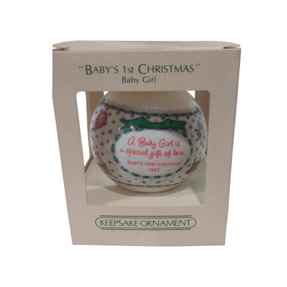 1983 Baby’s 1st Christmas (Baby Girl) (Baby’s First Christmas)