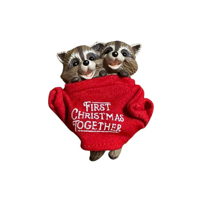 1987 First Christmas Together (Raccoons)
