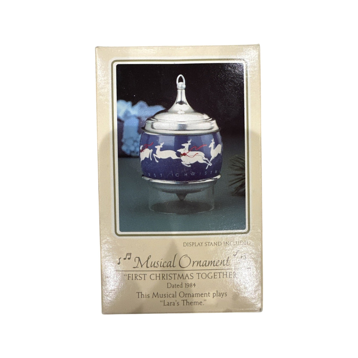 1984 Musical Ornament (First Christmas Together)