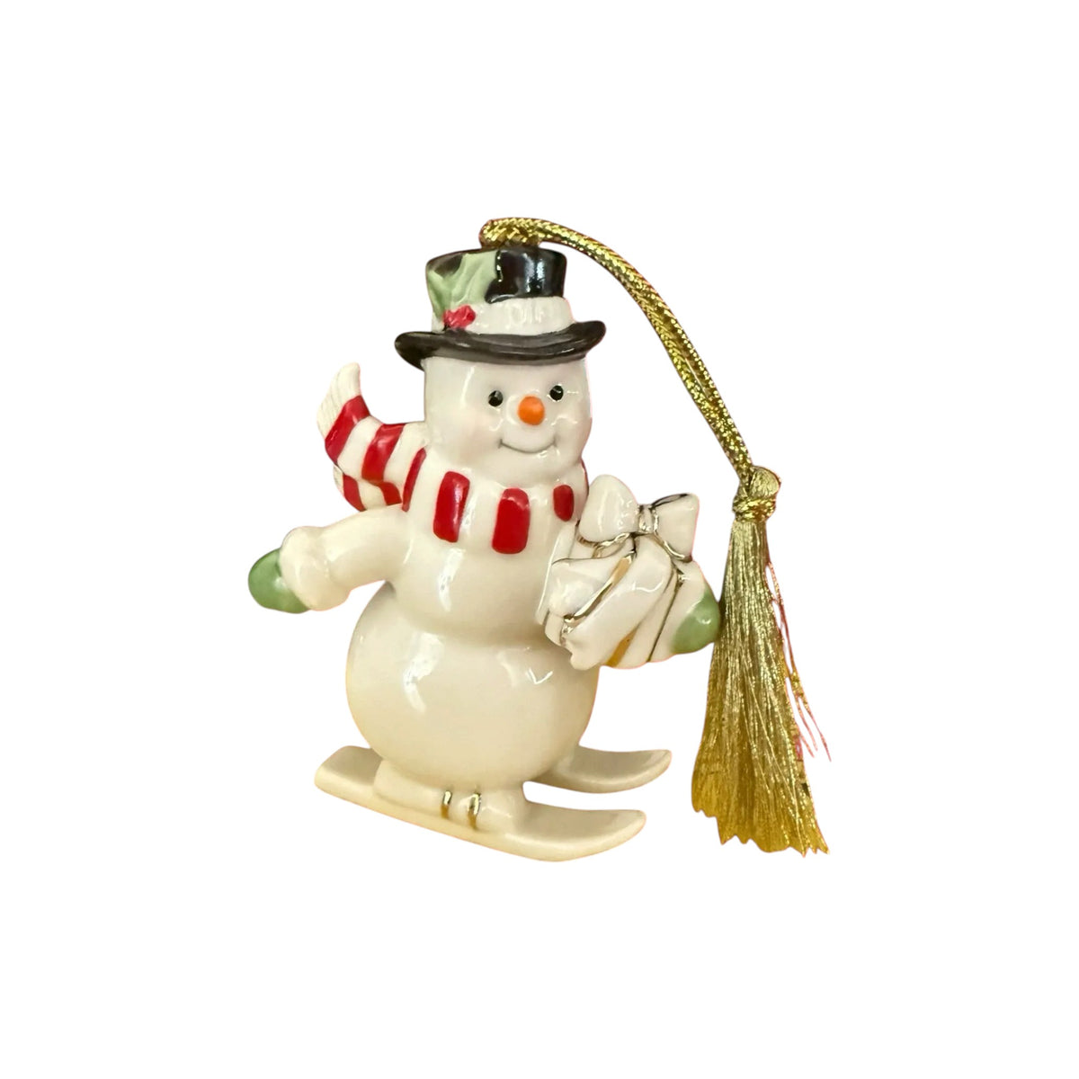 Vintage Very Merry Porcelain Ornaments Set of 5 (Merry Miniatures)