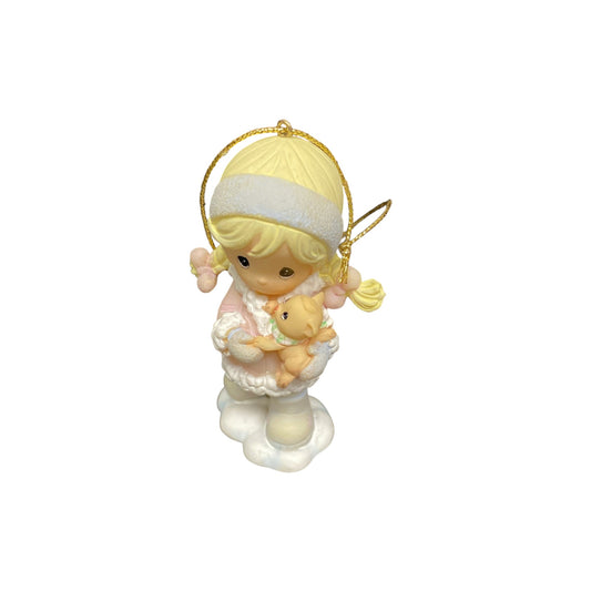 2006 Girl Holding Kitten Ornament (Precious Moments)