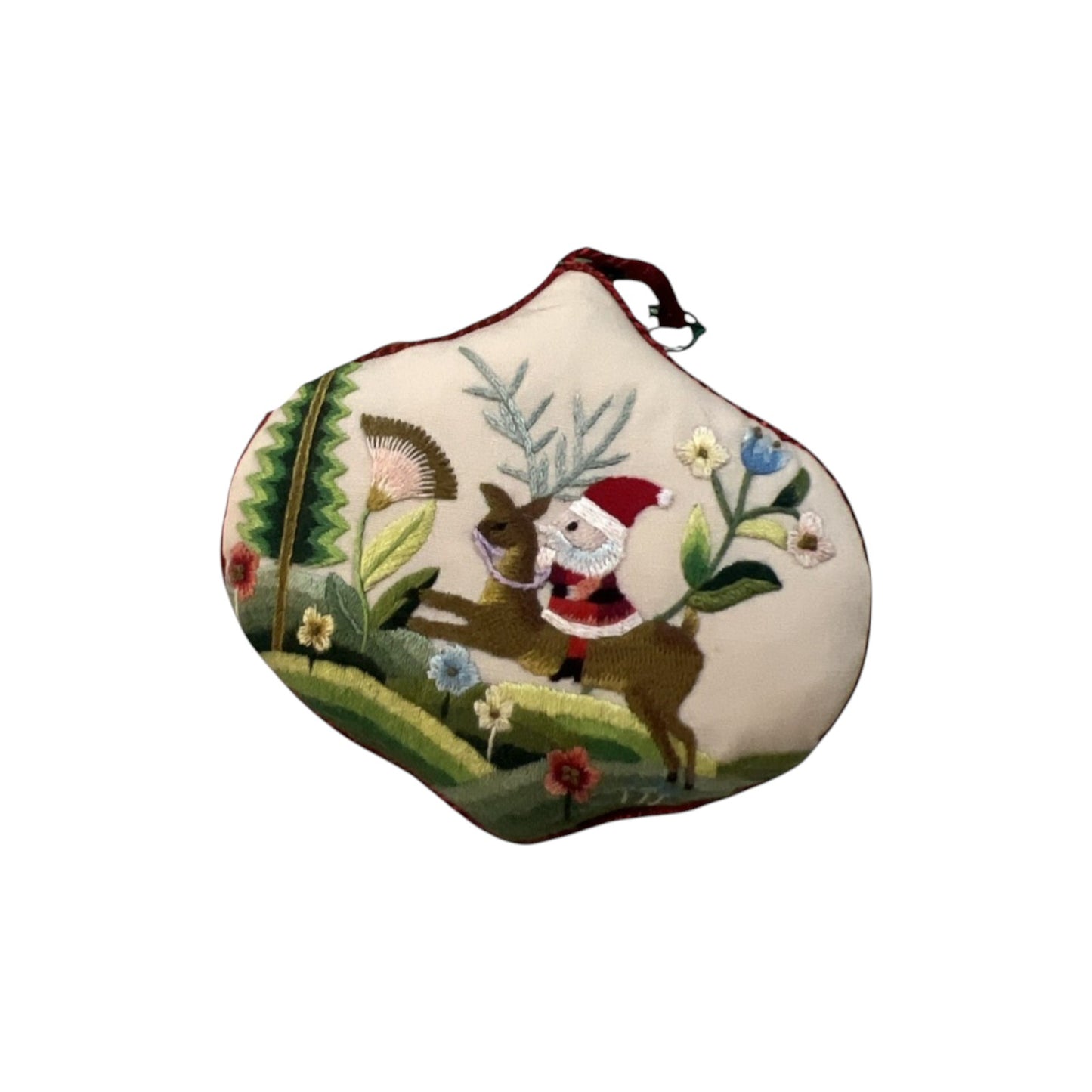1984 Santa - Hand Sewn Ornament (Santa Claus)