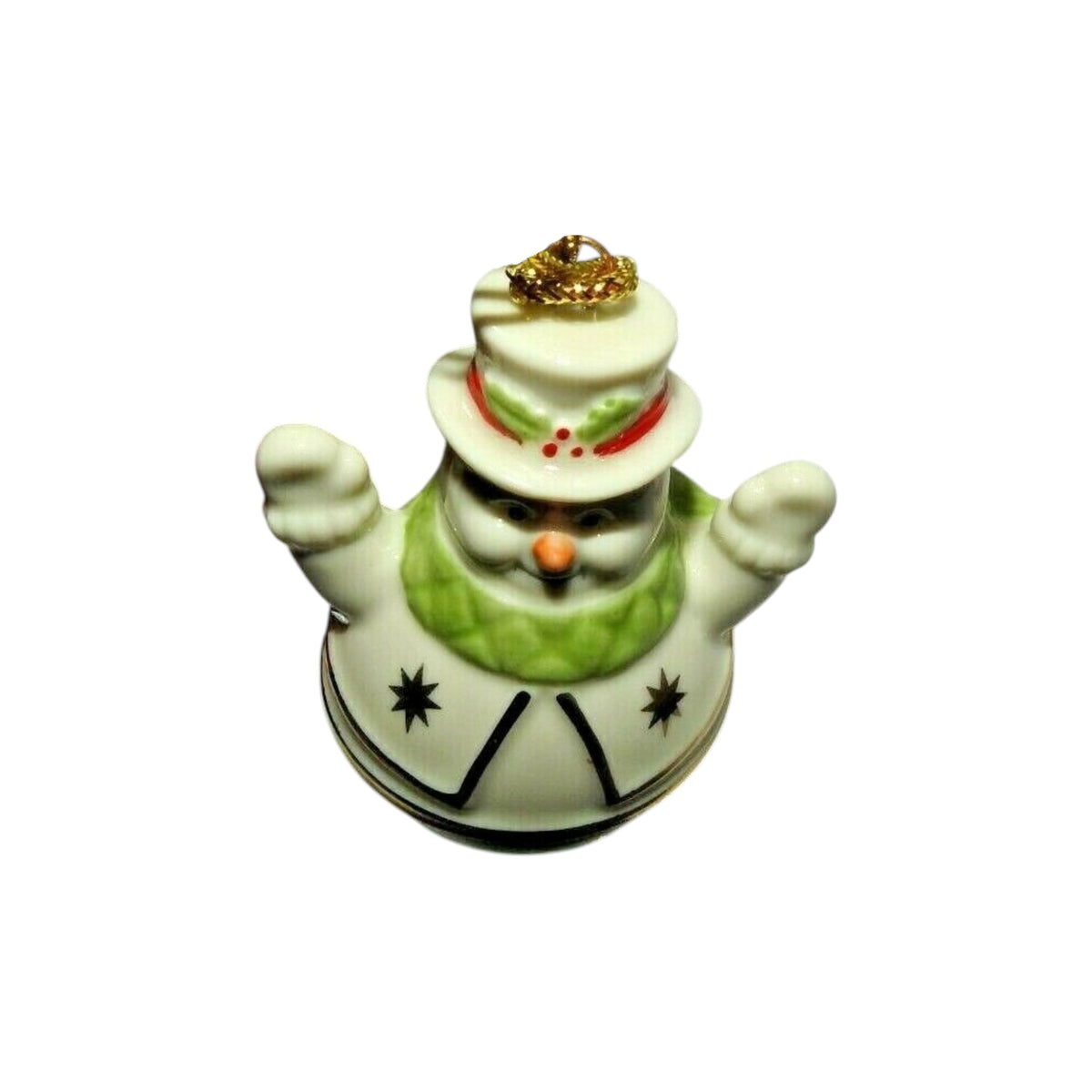 Vintage Sleigh Bells Snowman (Snowmen)