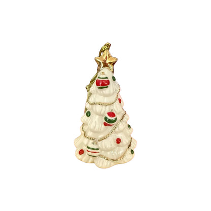 Vintage Very Merry Porcelain Ornaments Set of 5 (Merry Miniatures)