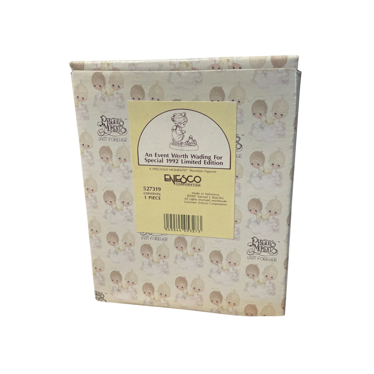1991 An Event Worth Wading For Special 1992 Limited Edition (Precious Moments)