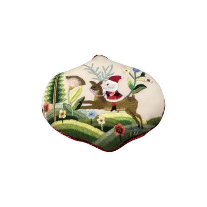 1984 Santa - Hand Sewn Ornament (Santa Claus)