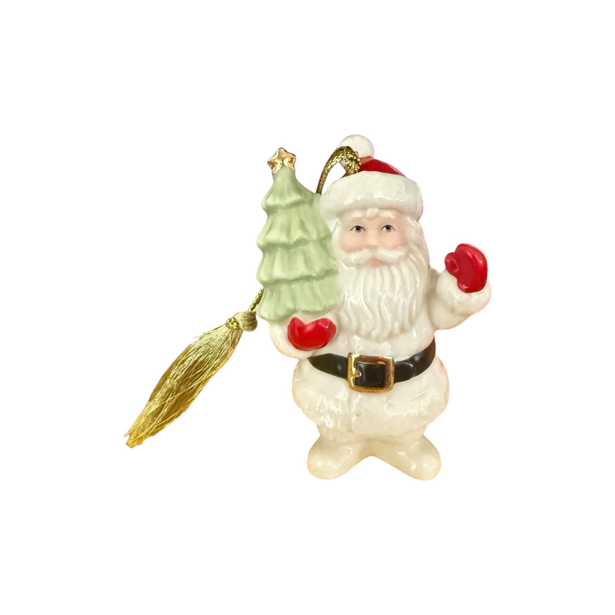 Vintage Very Merry Porcelain Ornaments Set of 5 (Merry Miniatures)