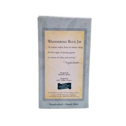 2004 Wandering Blue Jay (Marjolein Bastin)