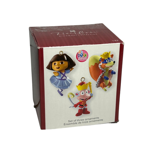 2000s Dora the Explorer 3 Ornaments (Dora the Explorer)
