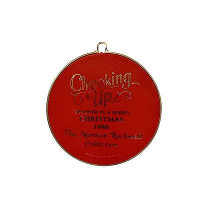 1986 Norman Rockwell (Cameo Ornament)