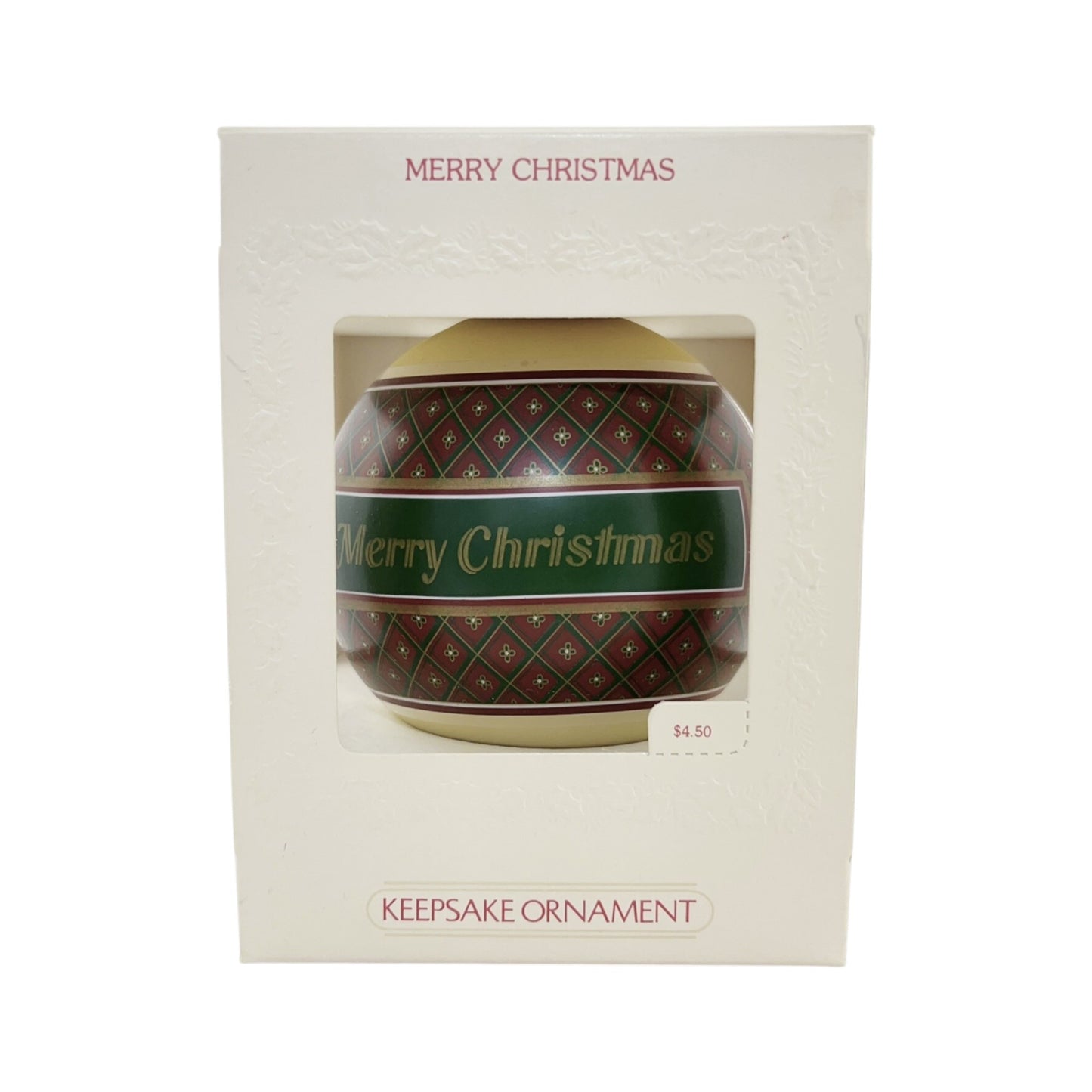 1981 Merry Christmas (Ball)