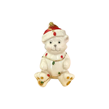 Vintage Very Merry Porcelain Ornaments Set of 5 (Merry Miniatures)
