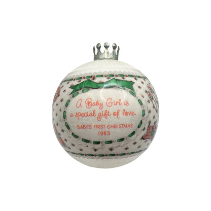 1983 Baby’s 1st Christmas (Baby Girl) (Baby’s First Christmas)