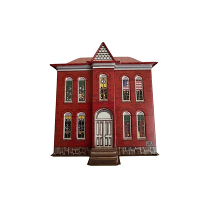 2003 Schoolhouse and Flagpole (Town and Country)