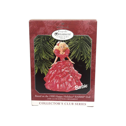 1998 (1990) Happy Holidays Barbie (Holiday Barbie Collector's Club)