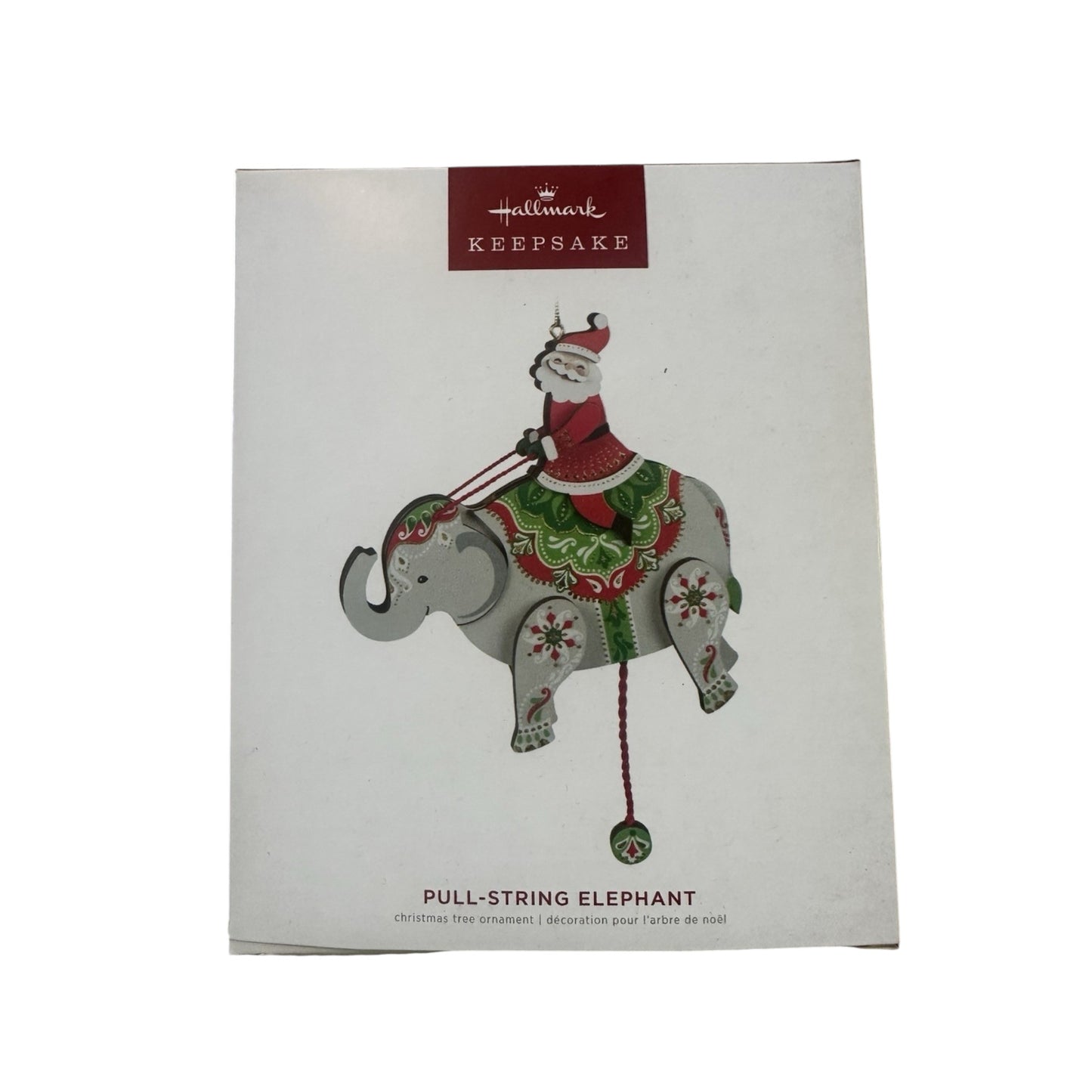2022 Pull-String Elephant (Santa Claus)