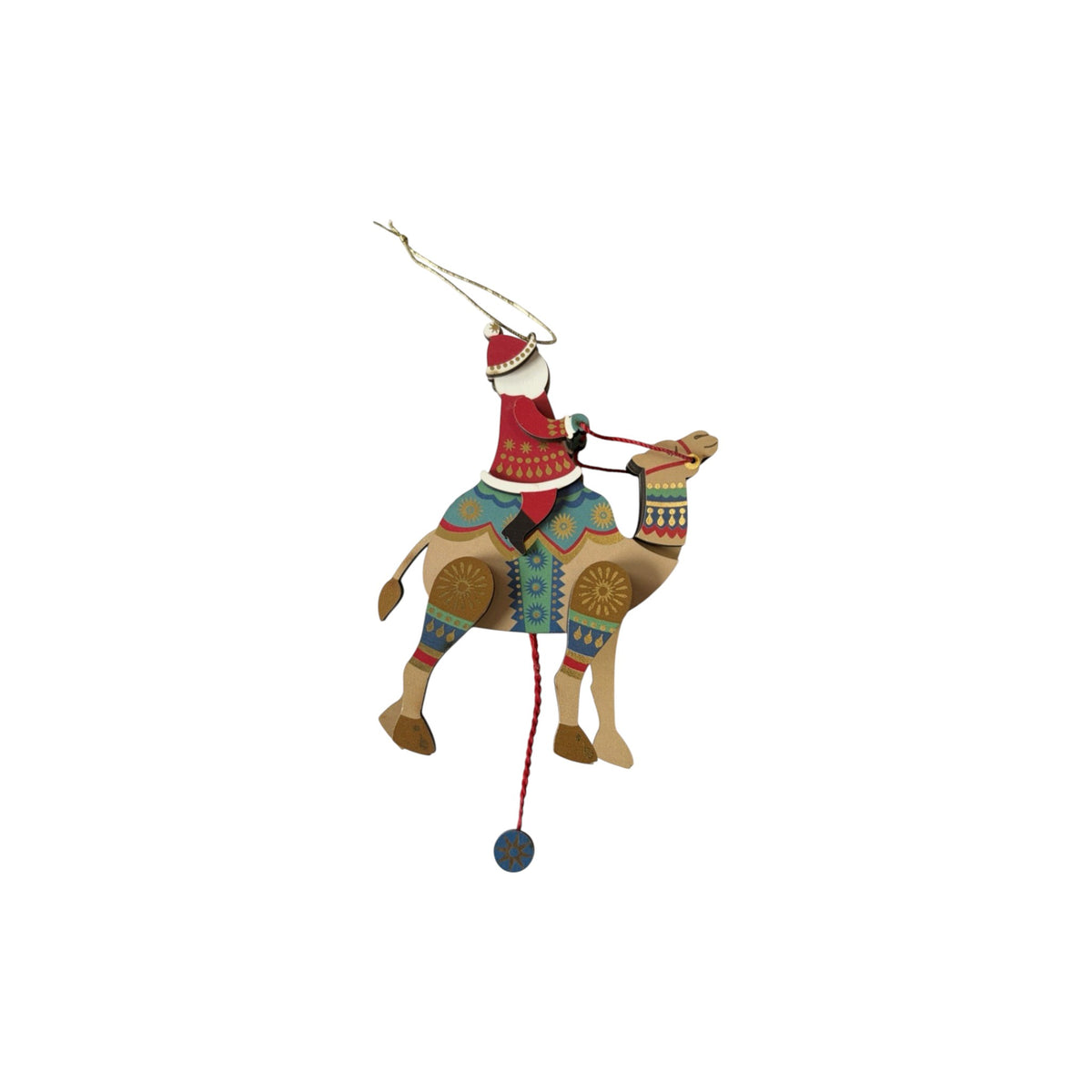 2023 Pull-String Camel (Santa Claus)