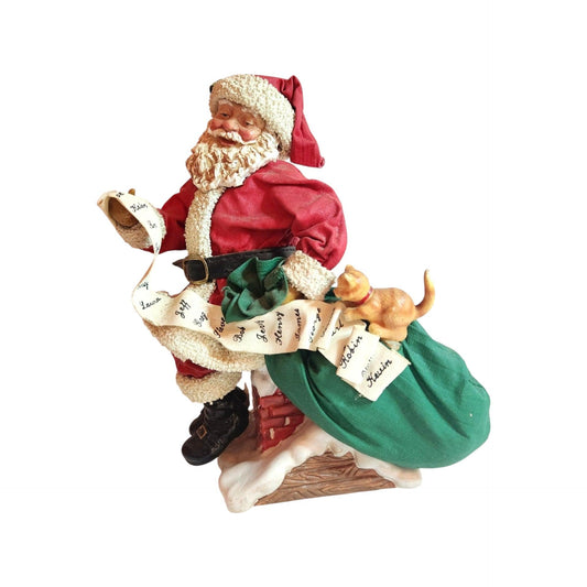 1994 A Christmas Guest (Possible Dreams Clothtique Santa Collection)