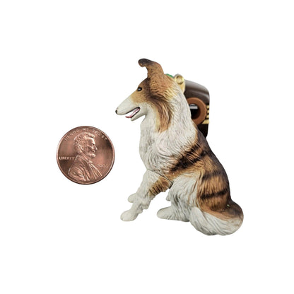 1996 All Set for Santa - Lassie Lighted (Lassie)