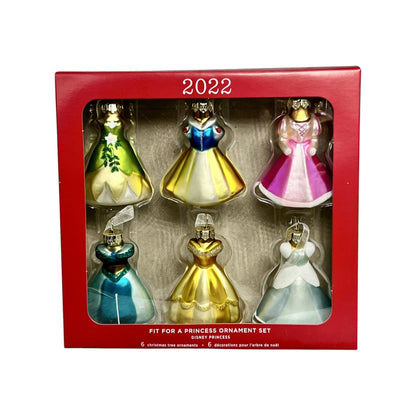 2022 Fit For A Princess Ornament Set (Disney Princesses)