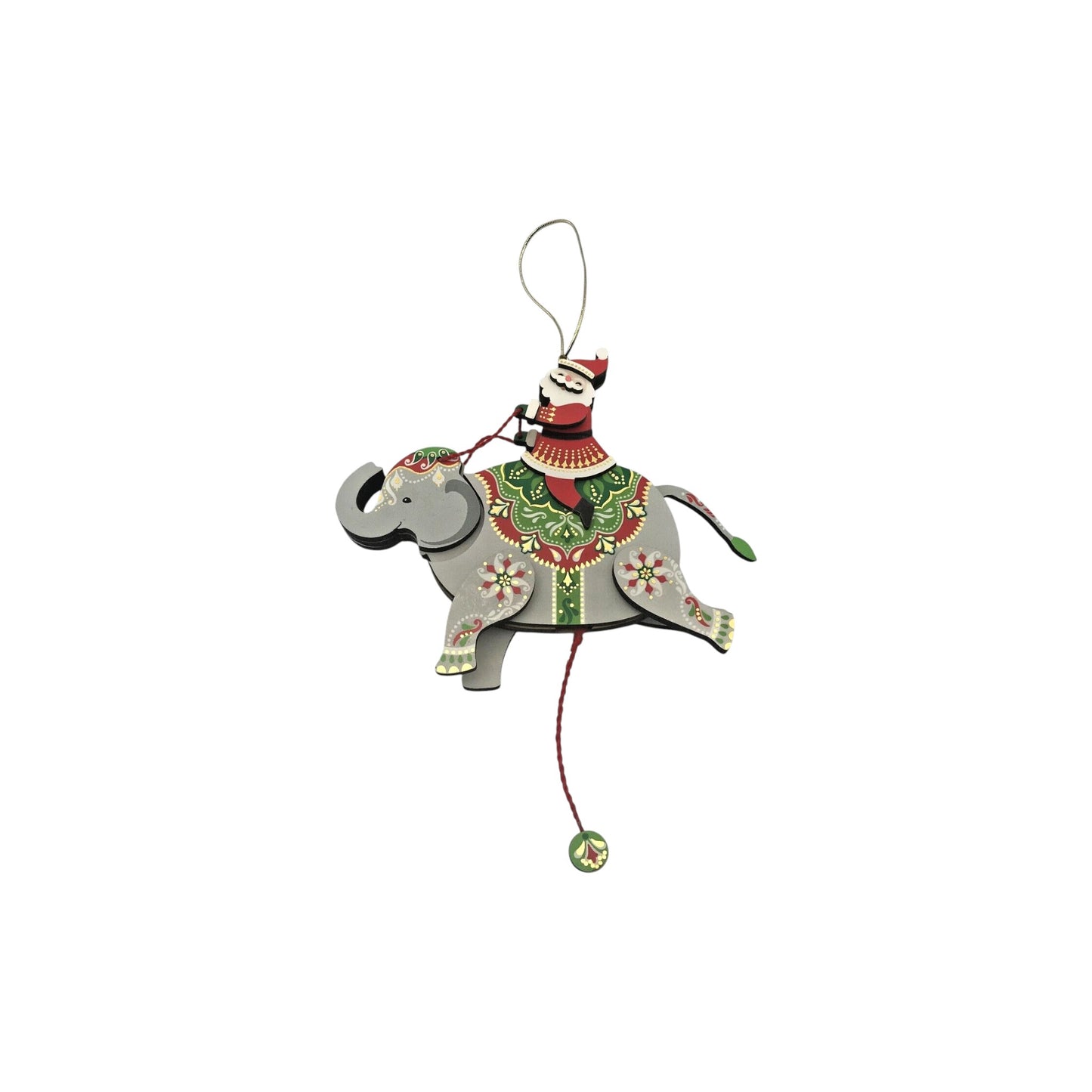 2022 Pull-String Elephant (Santa Claus)