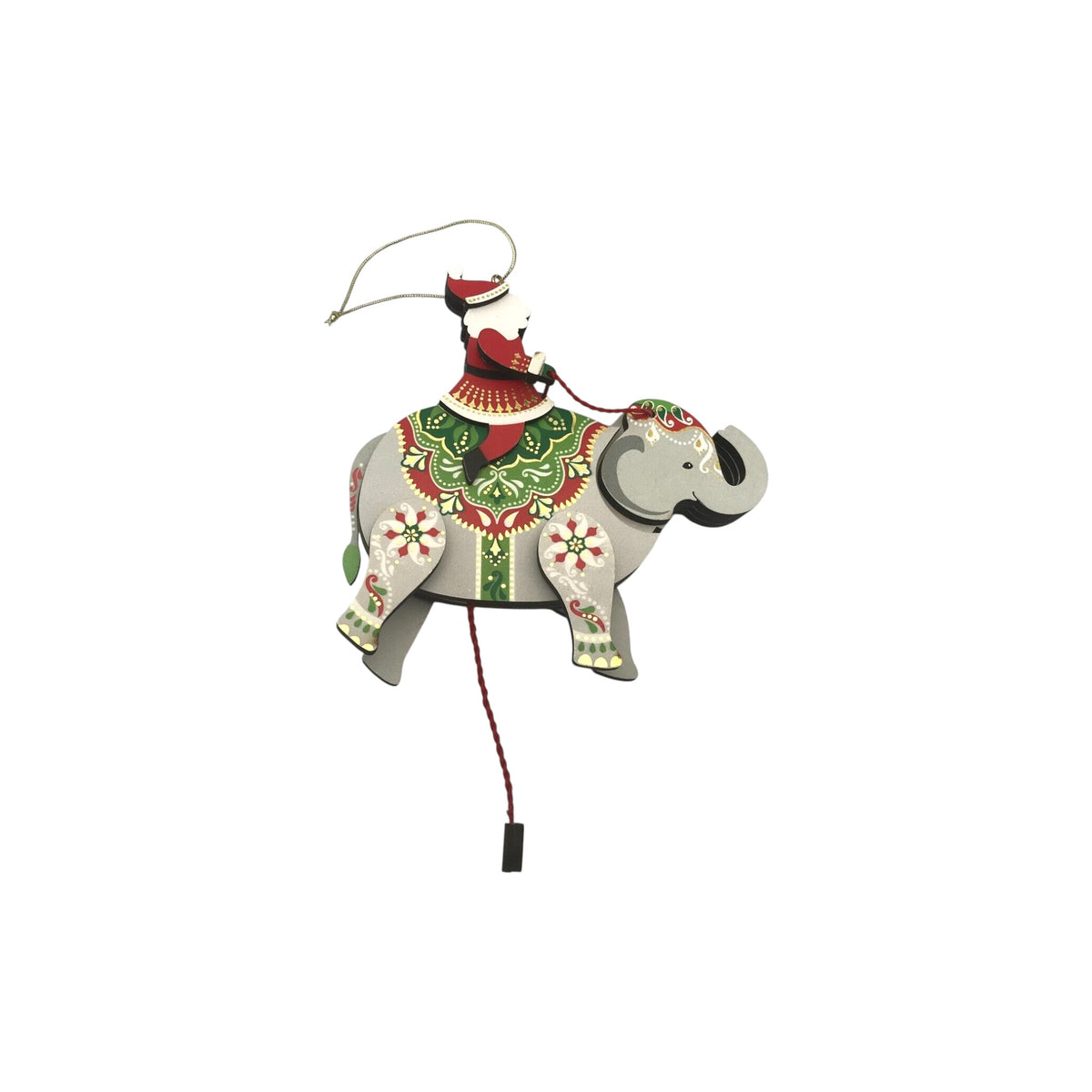 2022 Pull-String Elephant (Santa Claus)