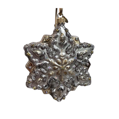 2016 Sparkling Snowflake (Blown Glass)