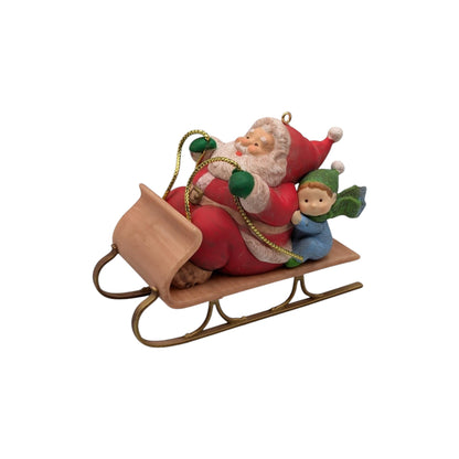 2016 Sledding Santa (Santa Claus)