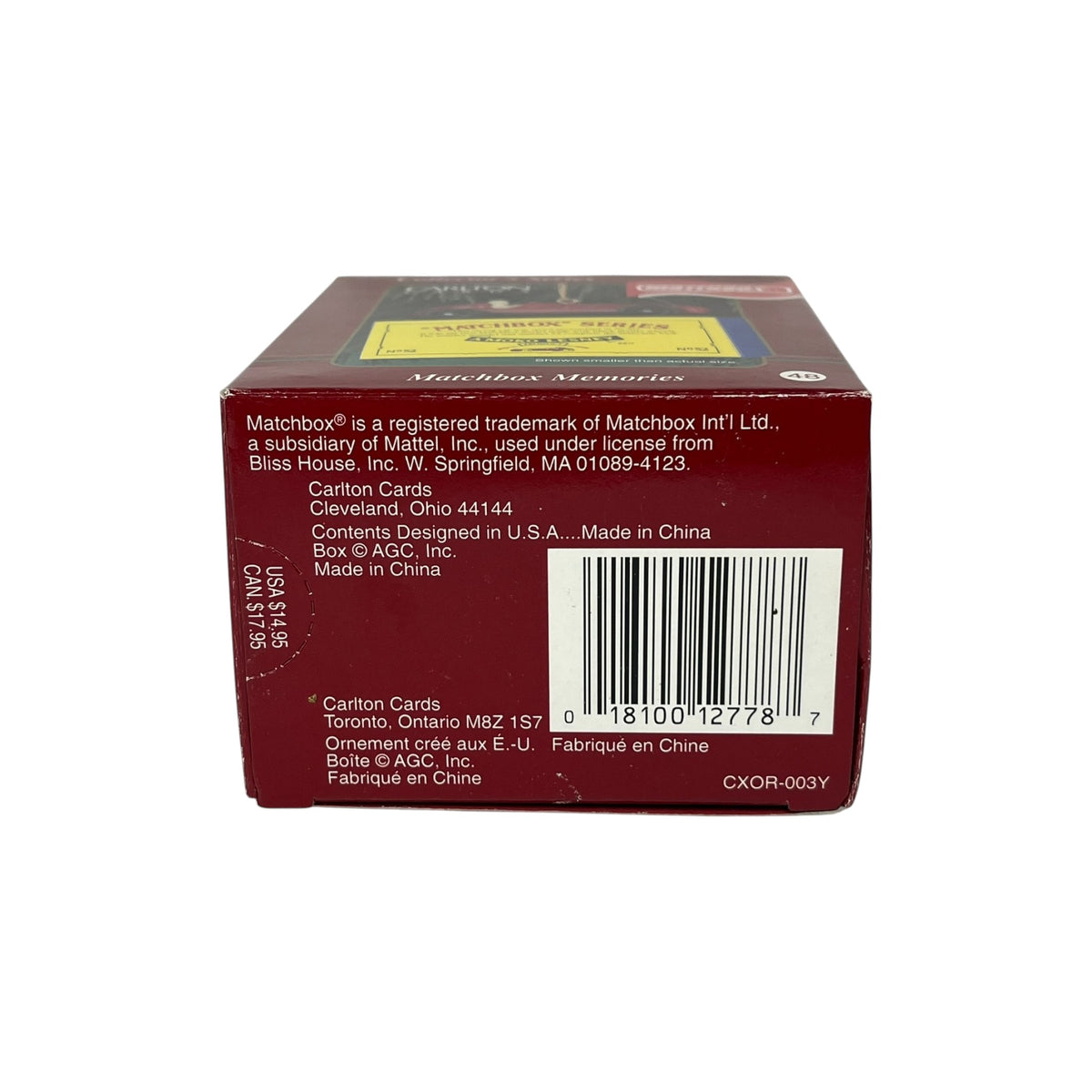 1999 Matchbox Memories (Matchbox)