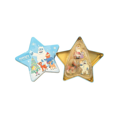 2000 Santa's Misfit Toys - Rein-dears in love, Santa's Special Toys, All it Took Was a Smile with Tin Box (Rudolph the Red-Nosed Reindeer)