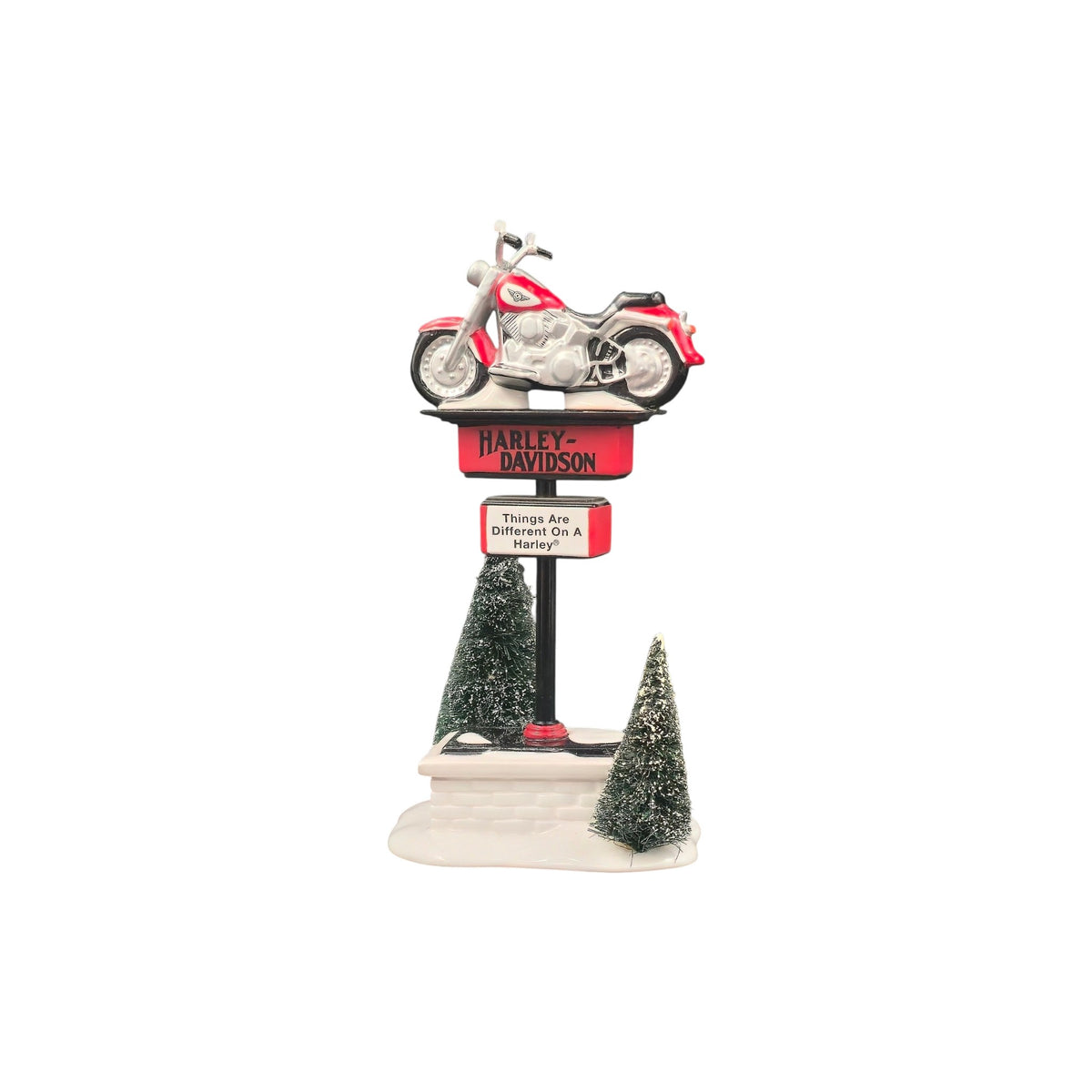 1997 Harley-Davidson Sign (The Original Snow Village)