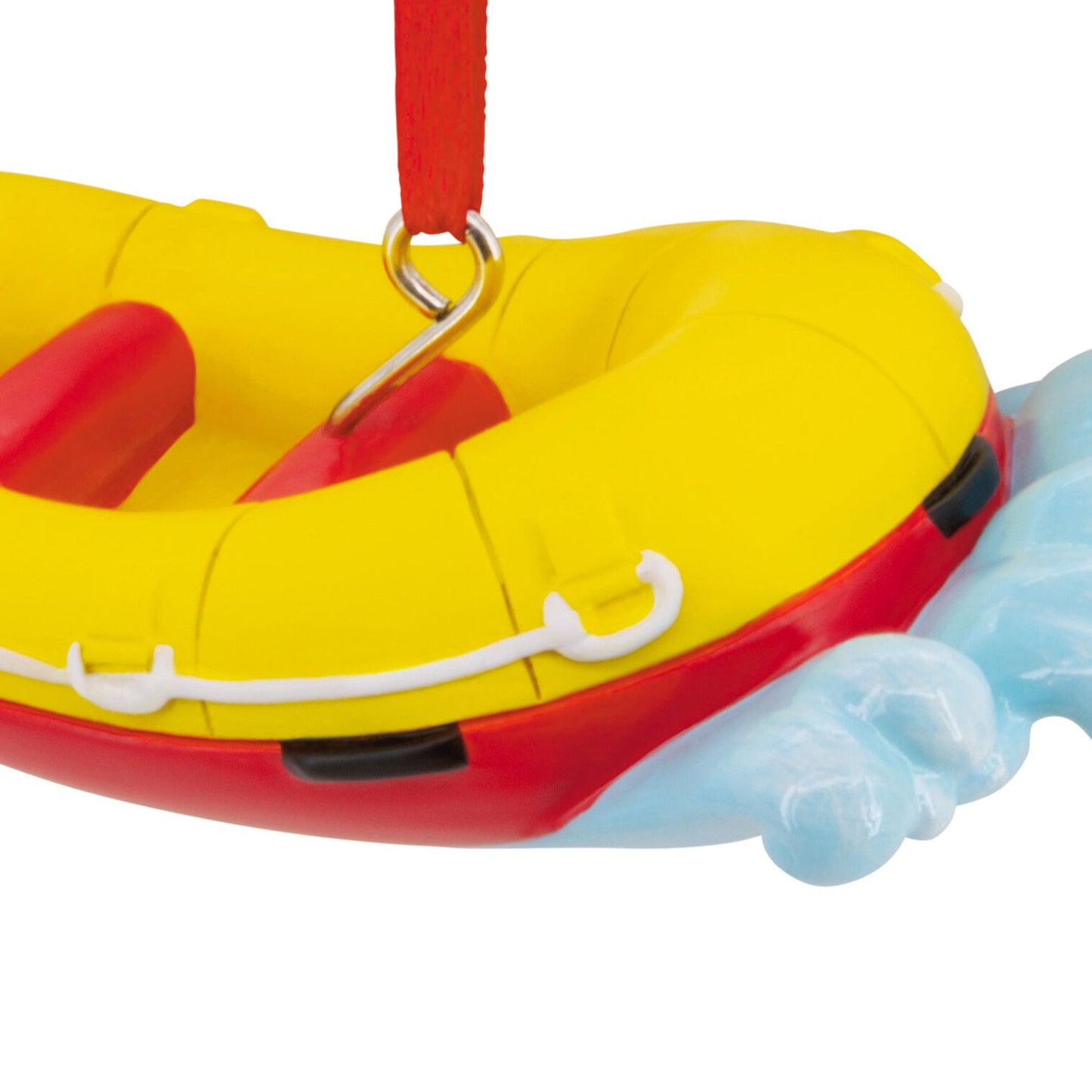 1HGO3526 Hallmark Inflatable Raft Christmas Ornament (Travel)