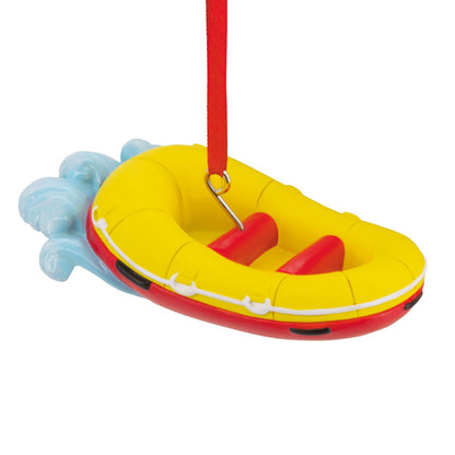 1HGO3526 Hallmark Inflatable Raft Christmas Ornament (Travel)