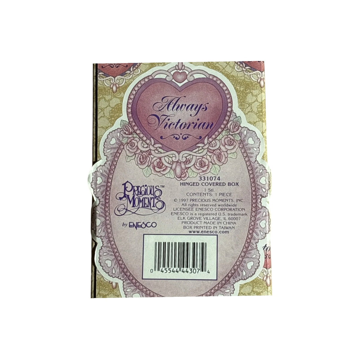 1997 Hinged Covered Box (Precious Moments)