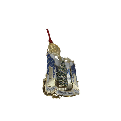 2018 White House Historical Association Ornament - Honoring President Harry S. Truman