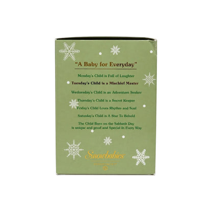 2003 A Baby for Everyday - Tuesday "Mischief Master" (Snowbabies)