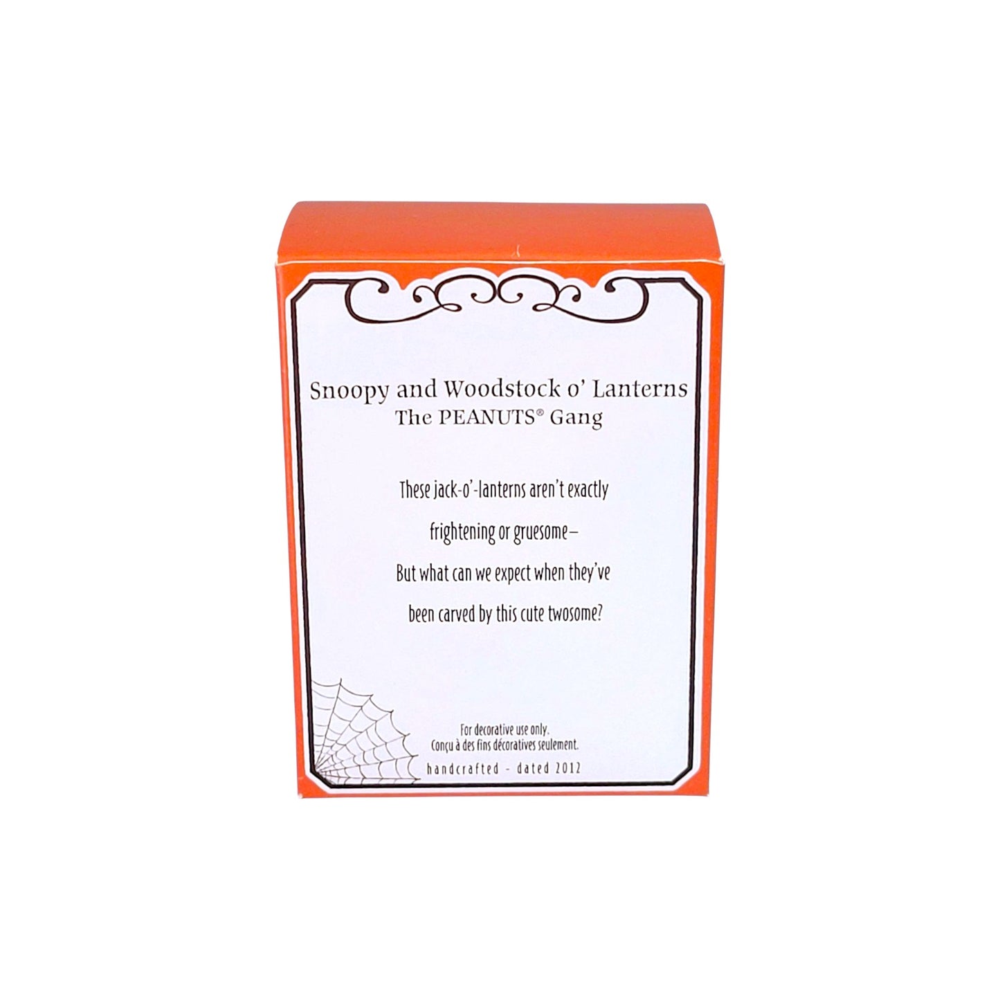 2012 Snoopy and Woodstock o' Lanterns (Peanuts)