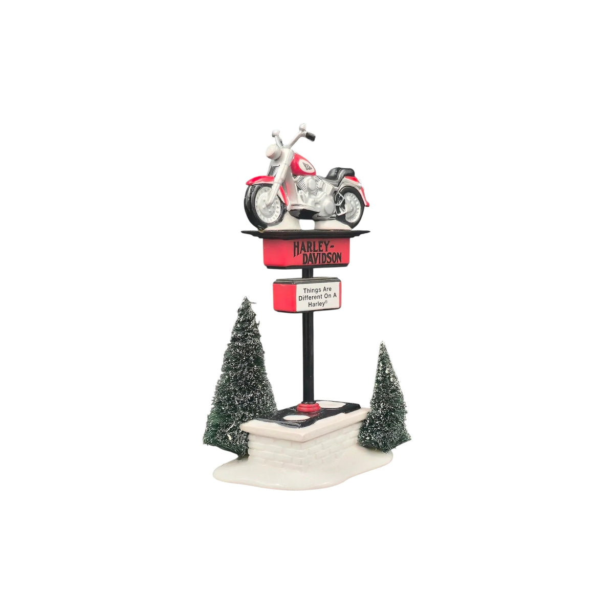 1997 Harley-Davidson Sign (The Original Snow Village)