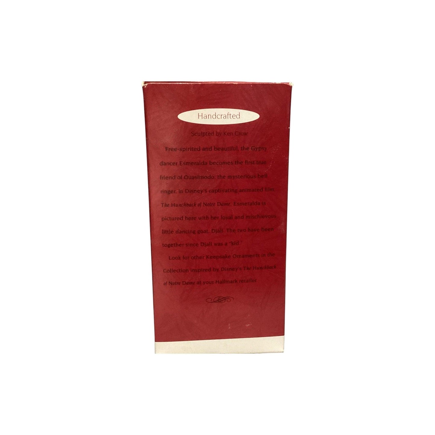 1996 Esmeralda and Djali (The Hunchback of Notre Dame)