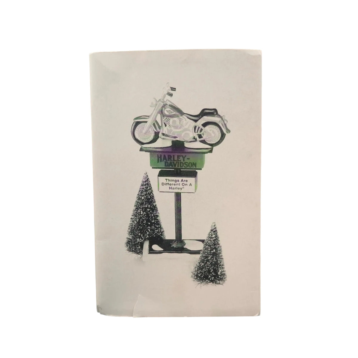 1997 Harley-Davidson Sign (The Original Snow Village)